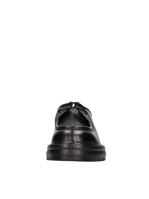 Stringate in pelle EXTON | 585 VIT.NERO